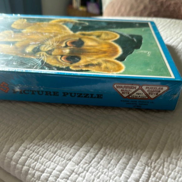 Jungle Kittens Picture Puzzle - 500 Pieces Vintage new in box excellent unopened - Picture 8 of 12
